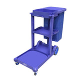 Multi-Functional Cleaning Trolley Cart with Wheels Storage Bag