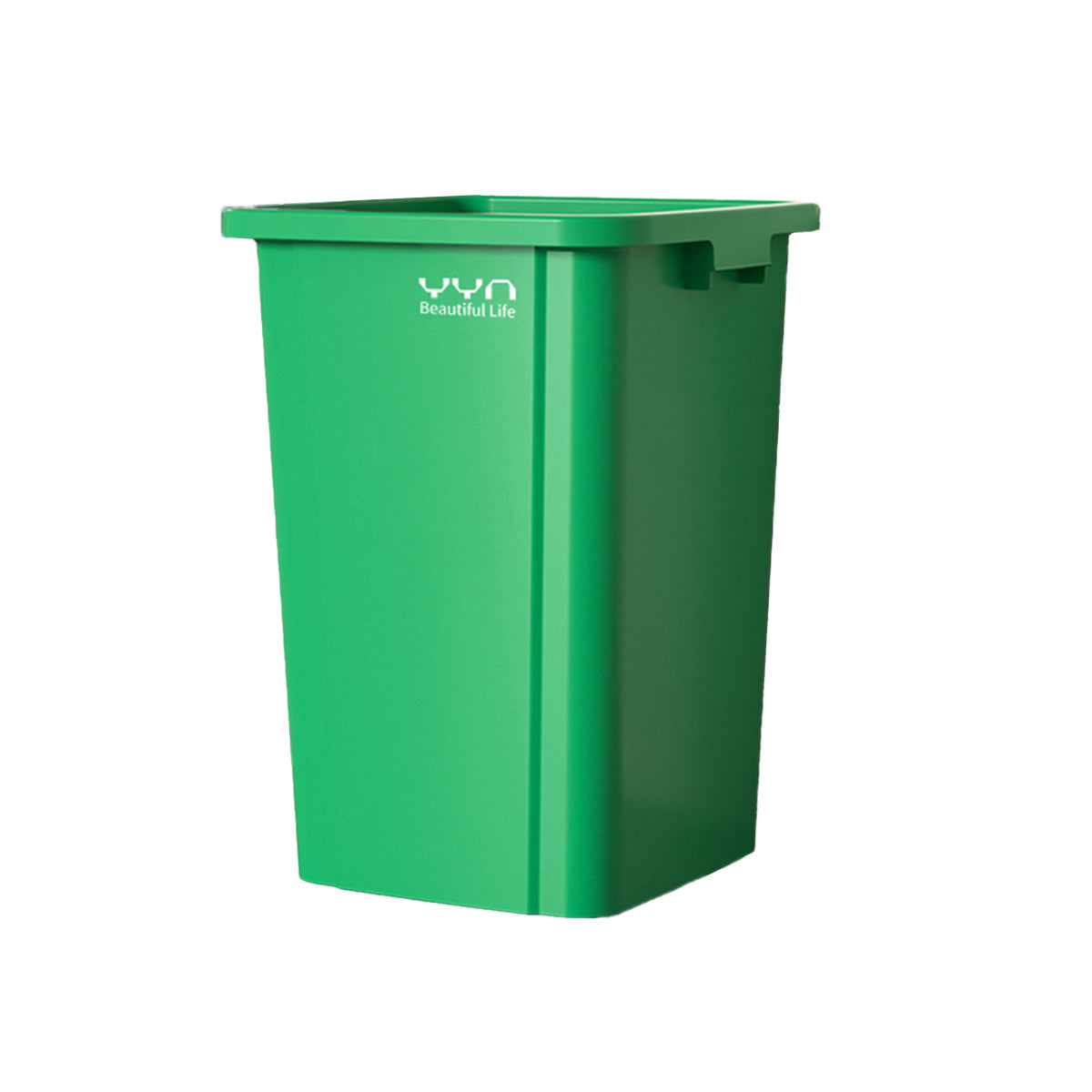 80L Square Trash Can Large Capacity Durable Open-Top Bin