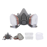 7PCS Respirator Mask Set Dual Filter Dust Protection Spray Paint