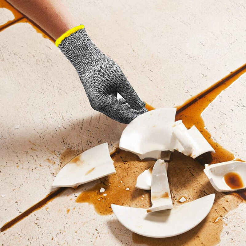 Cut Resistant Gloves Anti-Cutting Food Grade Level 5 Kitchen Butcher