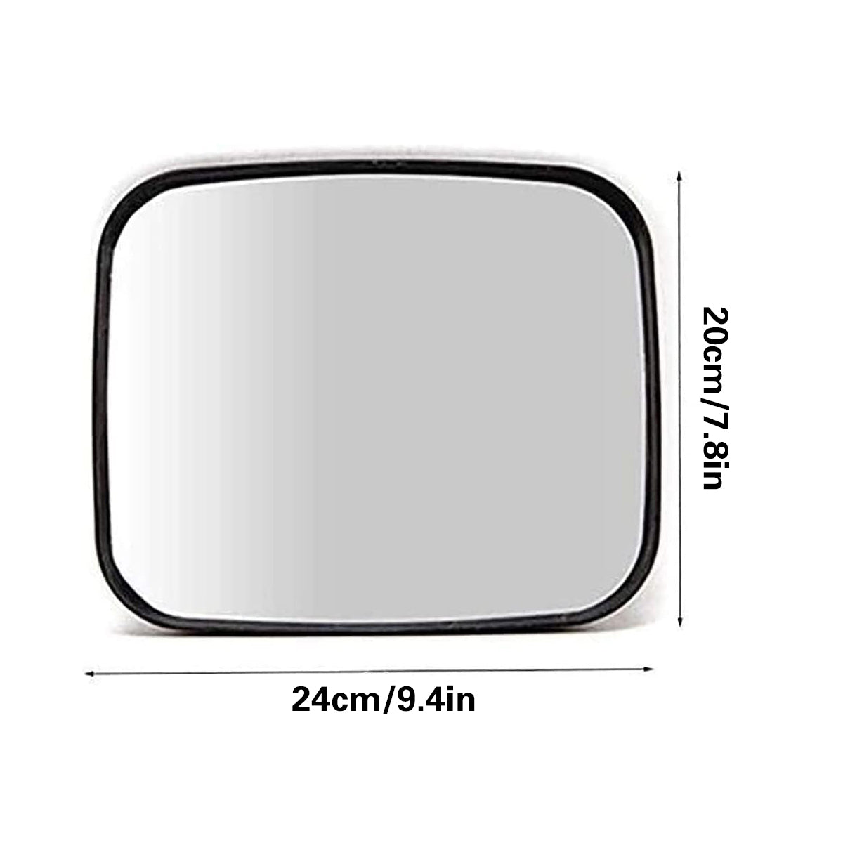 Square Convex Safety Mirror 20*24cm for Warehouse Blind Spot Control