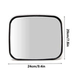 Square Convex Safety Mirror 20*24cm for Warehouse Blind Spot Control
