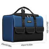 Multifunctional Handheld Tool Bag with Large Capacity & Wear-Resistant Base