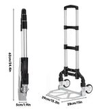 Folding Hand Trolley Cart Heavy Duty Utility Transport Truck