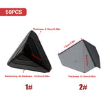 50PCS Cardboard Box Corner Protectors 2 Styles for Warehouse Packaging