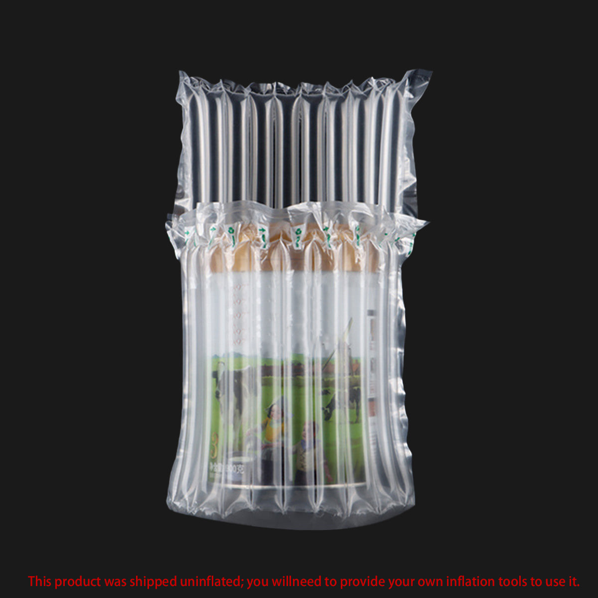 100PCS Air Column Cushion Bags 20×19cm Transparent Shockproof Shipping Protection