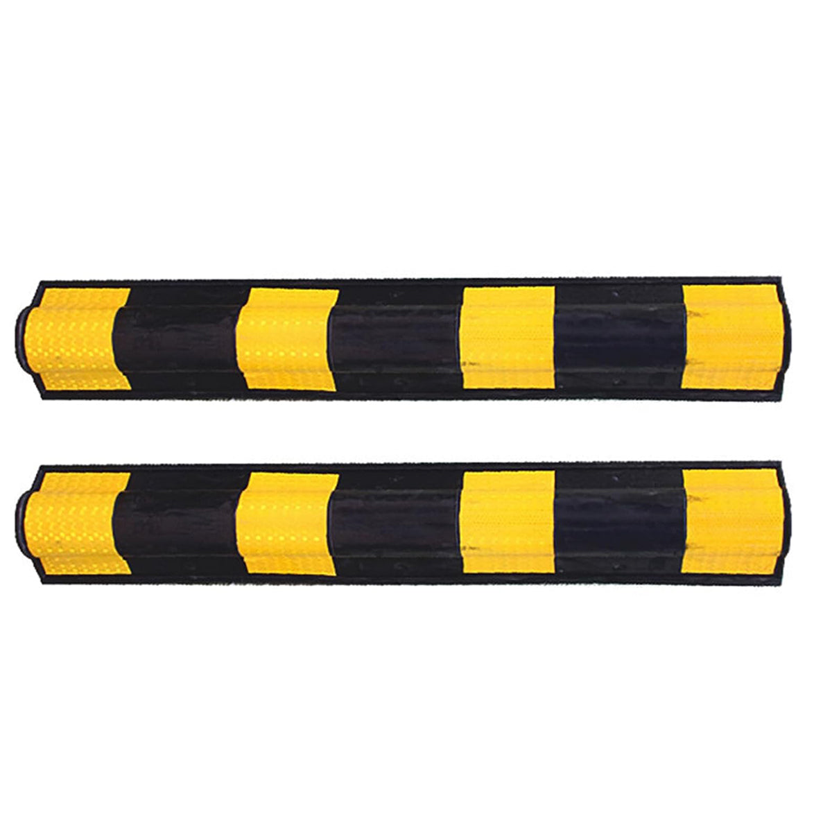 Product Title 2PCS Heavy-Duty Parking Lot Corner Protectors with Reflective Strips