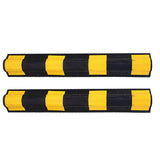 Product Title 2PCS Heavy-Duty Parking Lot Corner Protectors with Reflective Strips