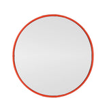 60cm Road Traffic Safety Convex Mirror Wide-Angle Red Frame