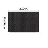 Acrylic Pegboard Wall Storage Display Rack 56×36cm