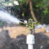 360 Degree Alloy Sprinkler Head Rotating Garden Lawn Nozzle Durable