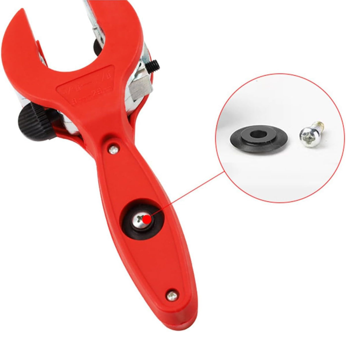 Ratchet Pipe Cutter for 8–29 mm Metal Tubes and Plumbing Repairs