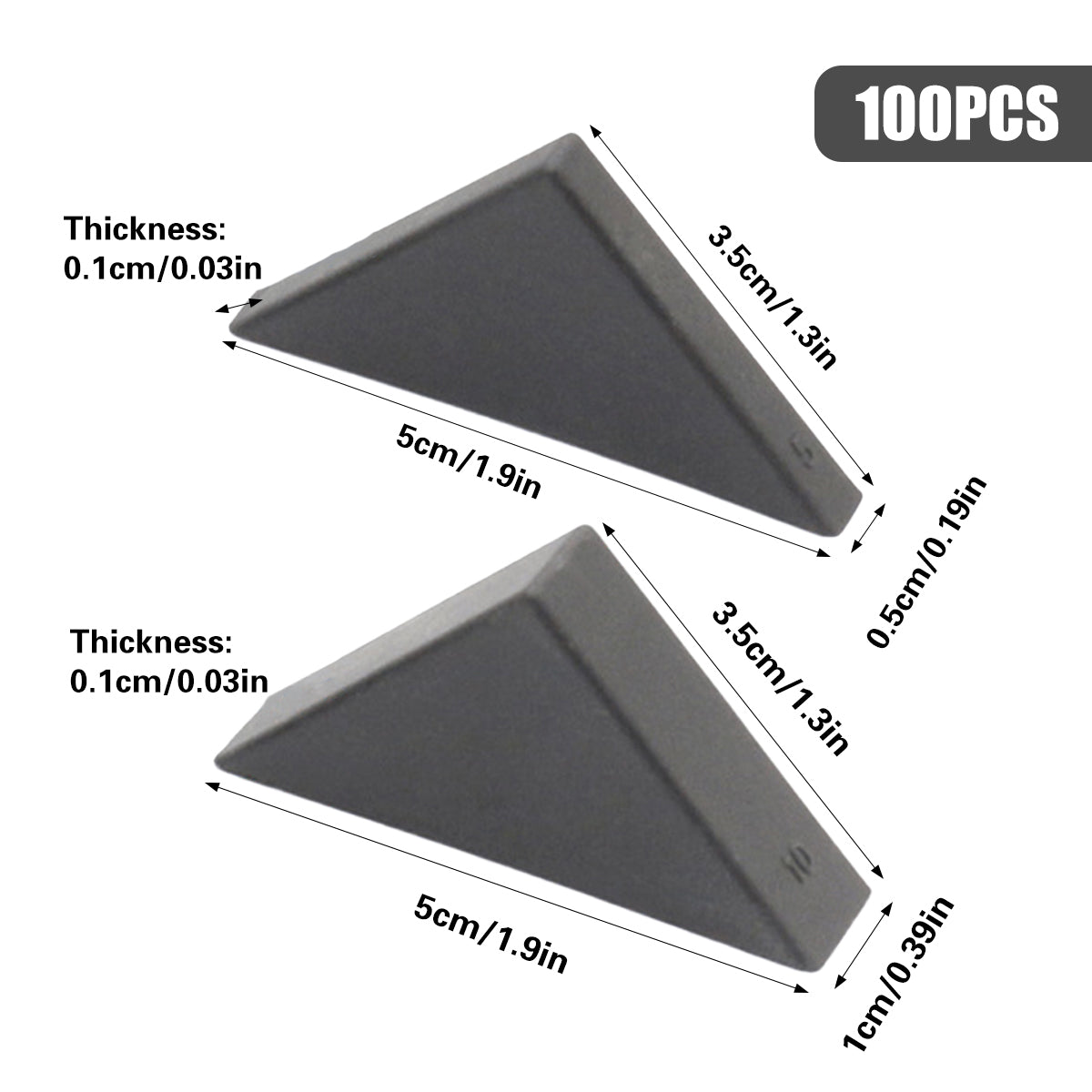 Glass Corner Protectors 100PCS Durable Edge Guards for Windows Furniture