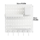 Wall Mounted Storage Rack No Drill Organizer for Home and Office