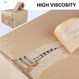 Water Activated Kraft Paper Tape 3Rolls Carton Sealing Packaging Tape