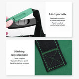 Multifunction Tool Bag 52cm Portable Large Capacity Work Tote with Hard Bottom