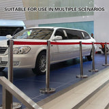 2M Retractable Isolation Barrier Belt Post Anti-Slip Waterproof