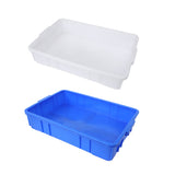 Rectangular Hardware Tool Storage Box Large Capacity PE Organizer