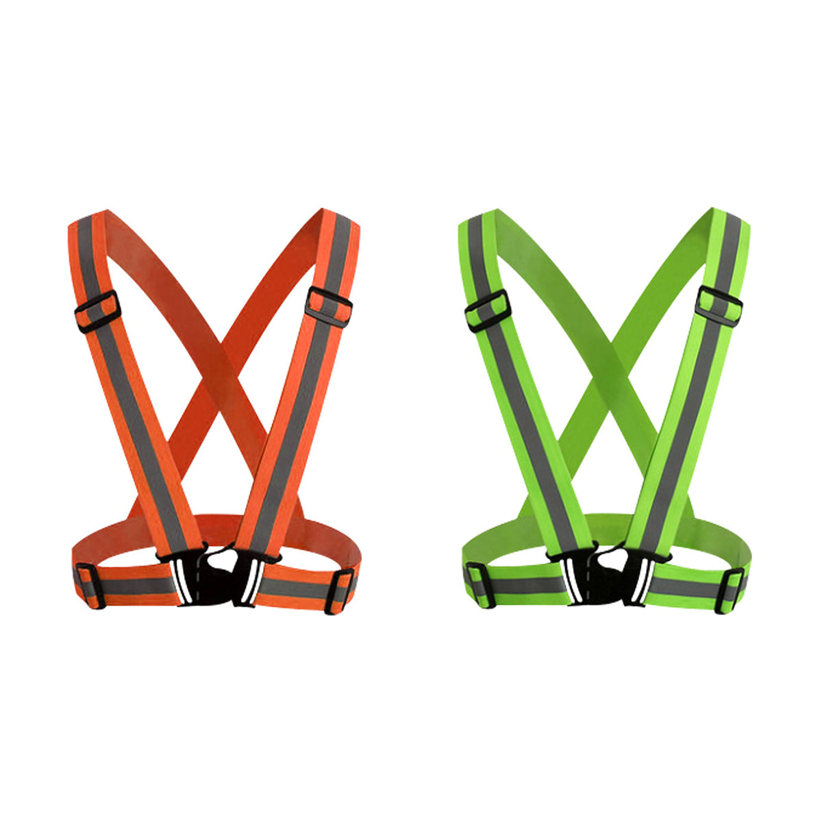 Reflective Shoulder Strap Safety Vest High Visibility for Warehouse Use