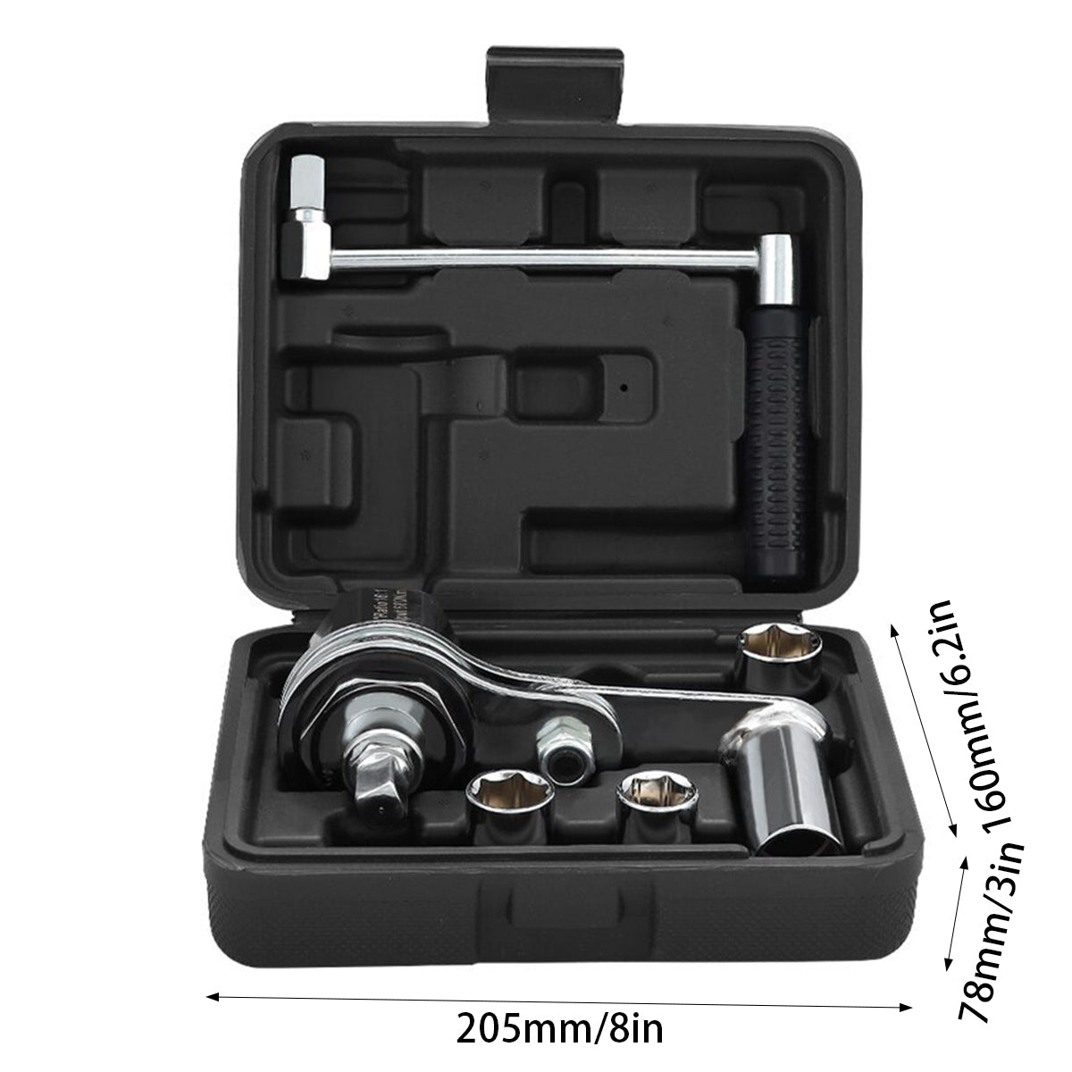 Car Tire Labor-Saving Wrench Set with Torque Multiplier for Emergency Use