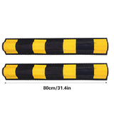 Product Title 2PCS Heavy-Duty Parking Lot Corner Protectors with Reflective Strips