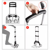 Folding Hand Trolley Cart Heavy Duty Utility Transport Truck