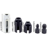 5-Piece Oxygen Sensor Socket Set for Automotive Emission System Service