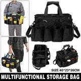 Large Capacity Cleaning Tool Storage Bag Oxford Cloth Organizer for Warehouse Use