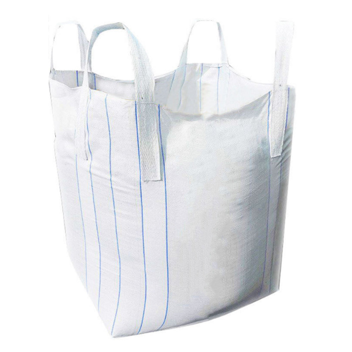 Heavy Duty White Woven Ton Bag for Warehouse Bulk Storage