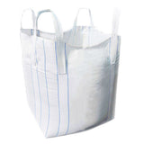 Heavy Duty White Woven Ton Bag for Warehouse Bulk Storage