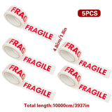 Fragile Warning Tape High Adhesion Shipping Box Labels 5 Rolls