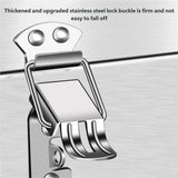 Stainless Steel Toolbox Portable Hand Carry Tool Storage Case