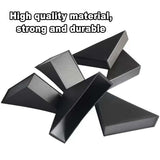 100PCS Plastic Right Angle Corner Protectors for Furniture Frames Cabinets