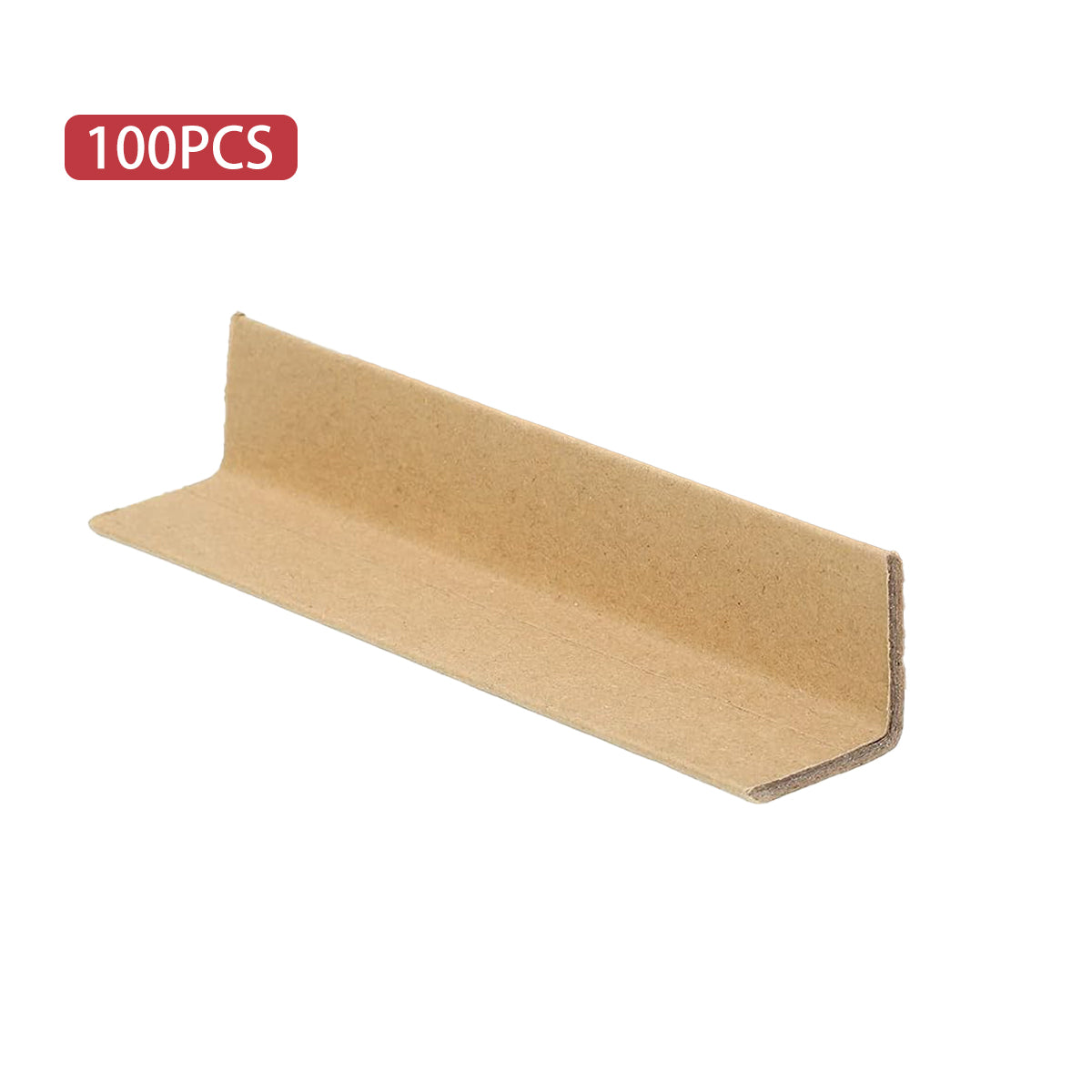100PCS L-Shaped Kraft Paper Corner Protectors 20cm