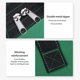 Multifunction Tool Bag 52cm Portable Large Capacity Work Tote with Hard Bottom