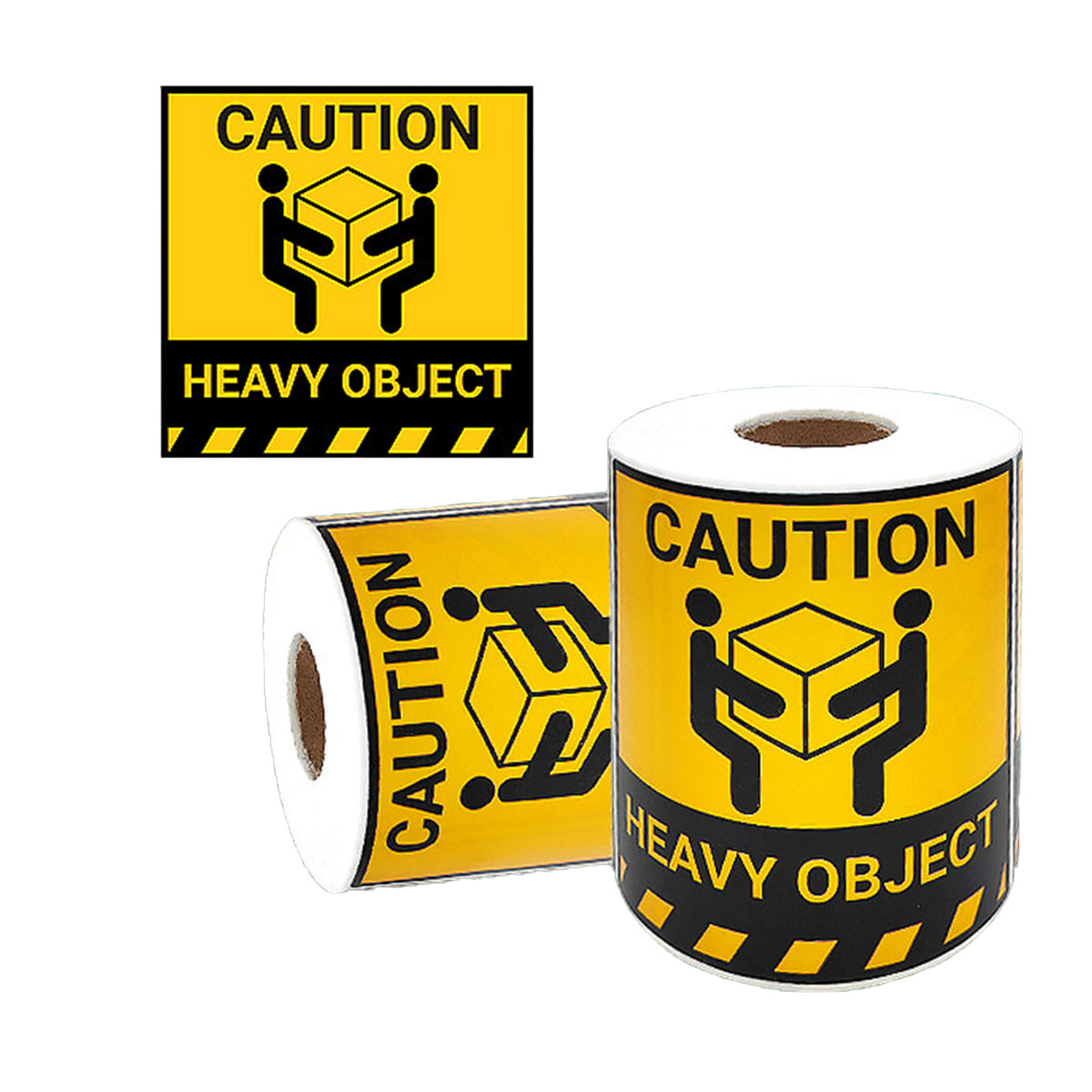 Overweight Freight Warning Labels High Adhesive 300PCS Roll