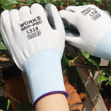 N518 Nitrile Coated Work Gloves Non Slip Safety Labor Gloves 20Pairs