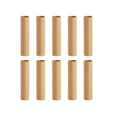 Kraft Paper Packaging Tubes 10PCS Round Poster Storage Containers