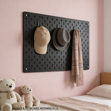 Acrylic Pegboard Wall Storage Display Rack 56×36cm