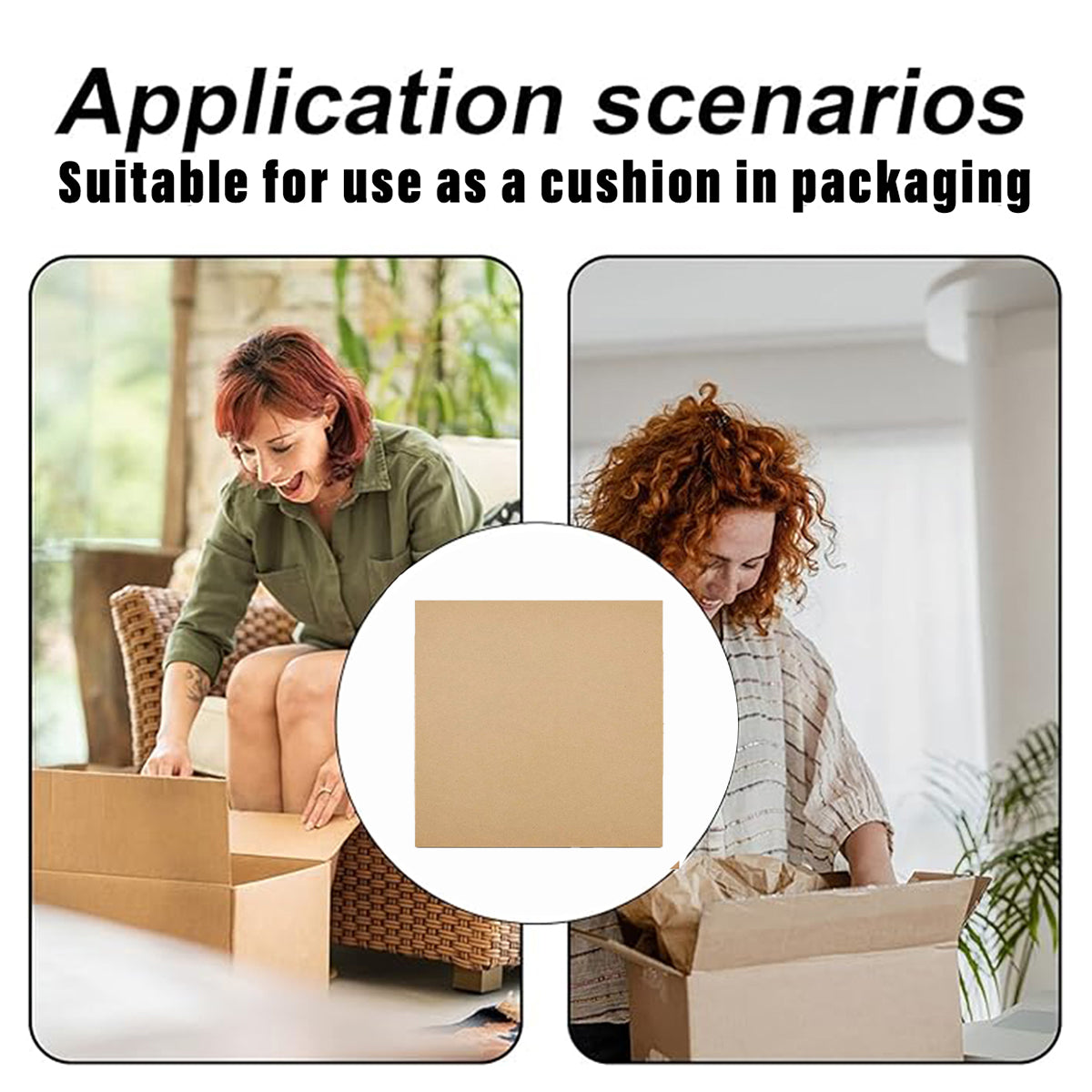 20PCS Corrugated Cardboard Sheets Sturdy Packaging for Warehouse Shipping