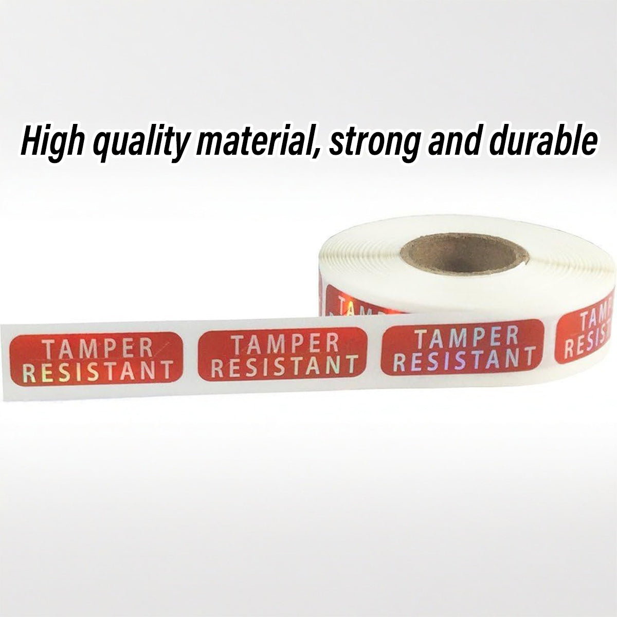 5 Rolls Tamper Proof Laser Security Labels Self Adhesive Sealing Stickers