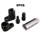 5-Piece Oxygen Sensor Socket Set for Automotive Emission System Service