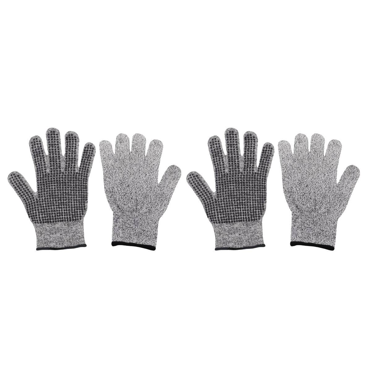2Pairs Cut Resistant Work Gloves Anti Slip Safety Hand Protection