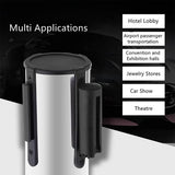 2M Retractable Isolation Barrier Belt Post Anti-Slip Waterproof