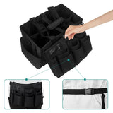 Large Capacity Cleaning Tool Storage Bag Oxford Cloth Organizer for Warehouse Use