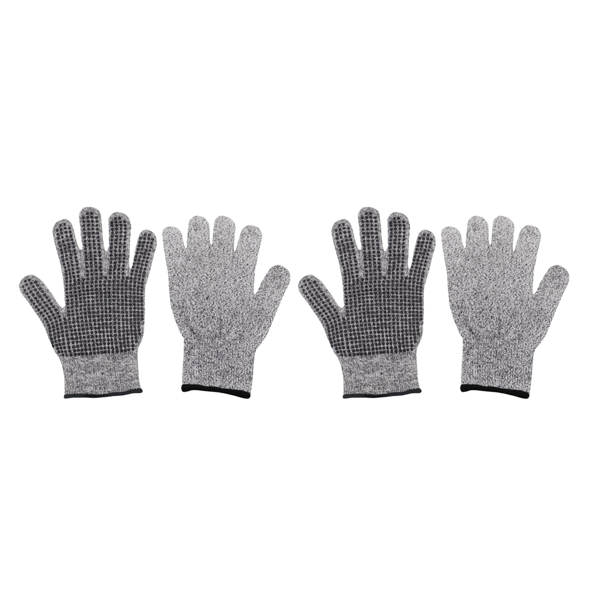 2Pairs Cut Resistant Work Gloves Anti Slip Safety Hand Protection