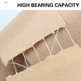 Water Activated Kraft Paper Tape 3Rolls Carton Sealing Packaging Tape