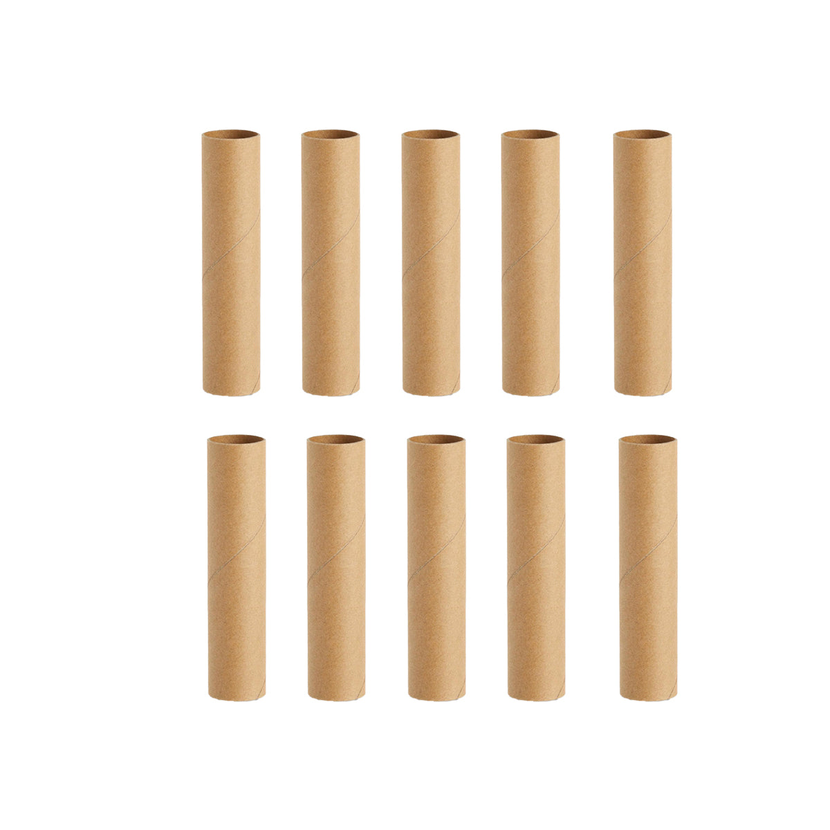 Kraft Paper Packaging Tubes 10PCS Round Poster Storage Containers
