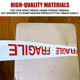 Fragile Warning Tape High Adhesion Shipping Box Labels 5 Rolls