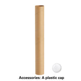 10PCS Kraft Paper Storage Tubes Cardboard Poster Document Shipping